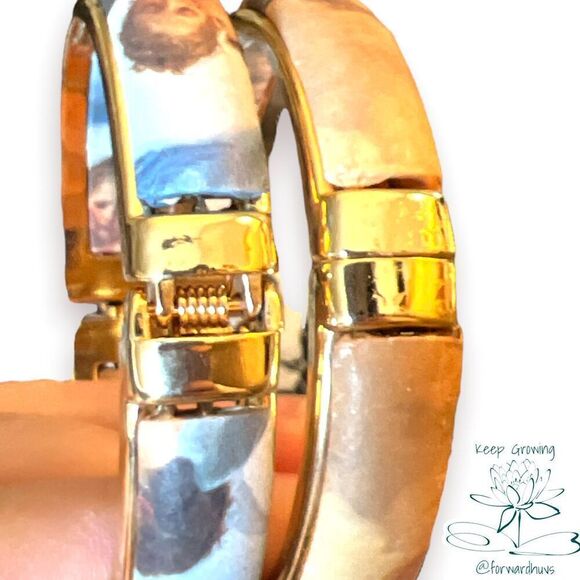 Hand Made Paper Wrapped Fine Art Bracelets x 2 - Picture 9 of 10